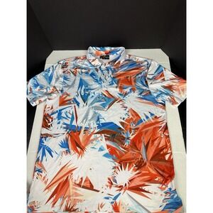 Yatta Golf Mens‎ Standout Performance Short Sleeve Golf Polo Shirt Size XL